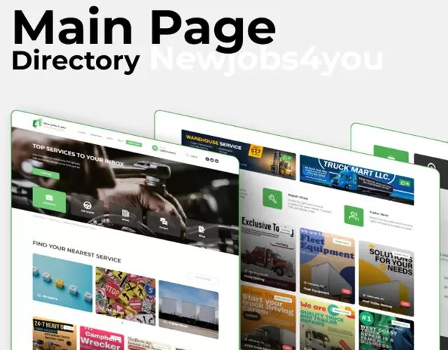 The Main Page of the Directory