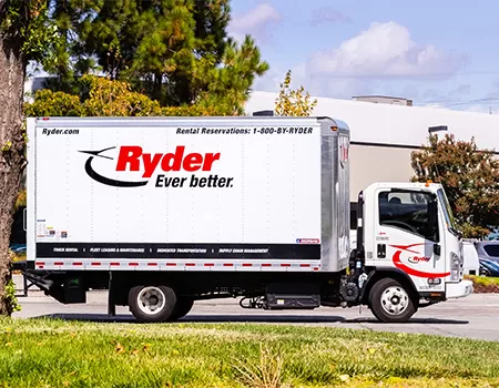 Ryder city box truck