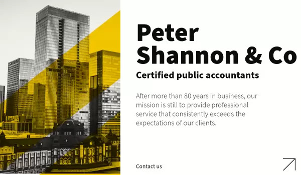 Tax Services by | Peter Shannon & Co