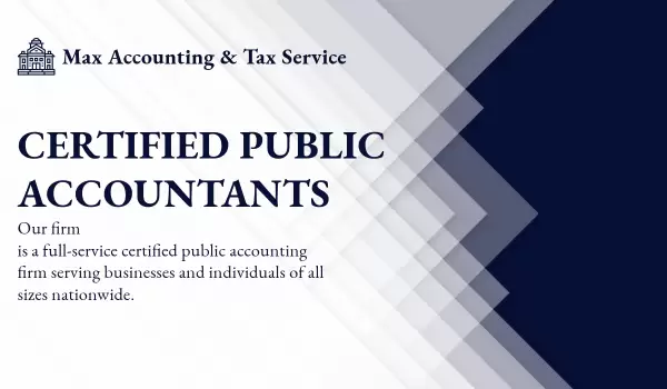 Business Accounting | Max Accounting & Tax Service