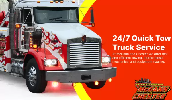 Towing & Roadside Assistance | McGann and Chester Towing and Recovery