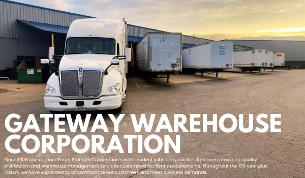 Gateway Warehouse Corporation: Air-Conditioned, SKU Tracking & Secure Storage in Calumet City, IL