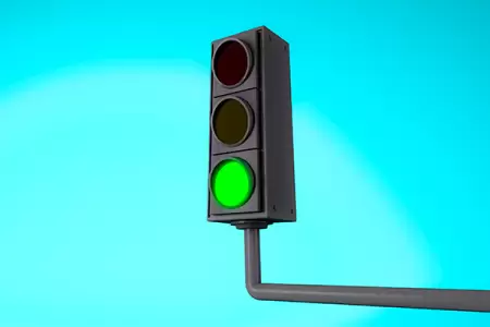 SUV crashes into traffic light pole in front of Fargo police station