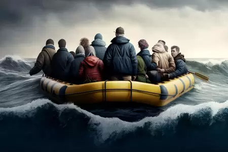 Migrants rescued