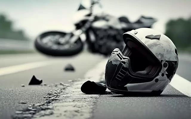 VIDEO: A motorcyclist was seriously injured in a collision with a car in Clark County