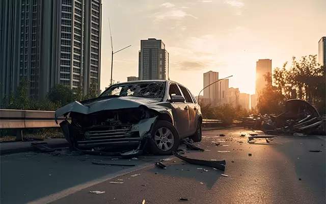 VIDEO: Speeding motorist causes devastating crash in Toronto construction zone