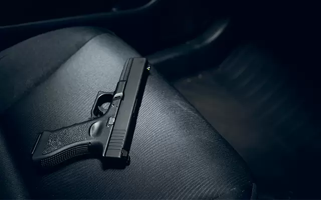 IMAGE: Illegal Firearm Discovery: Truck Driver Faces Charges in Connecticut