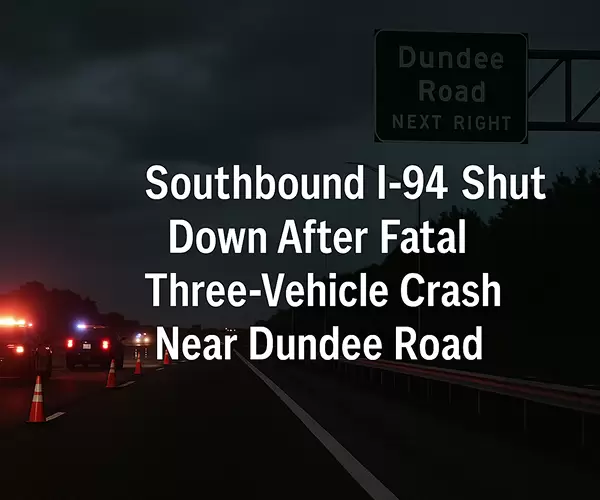 Southbound I-94 Shut Down After Fatal Three-Vehicle Crash Near Dundee Road