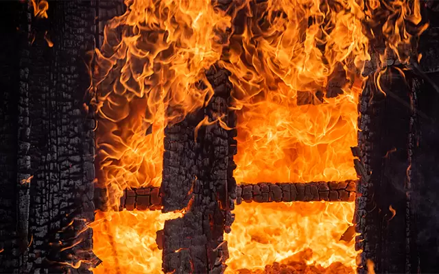 A fire broke out in a south Moorhead home, causing serious damage